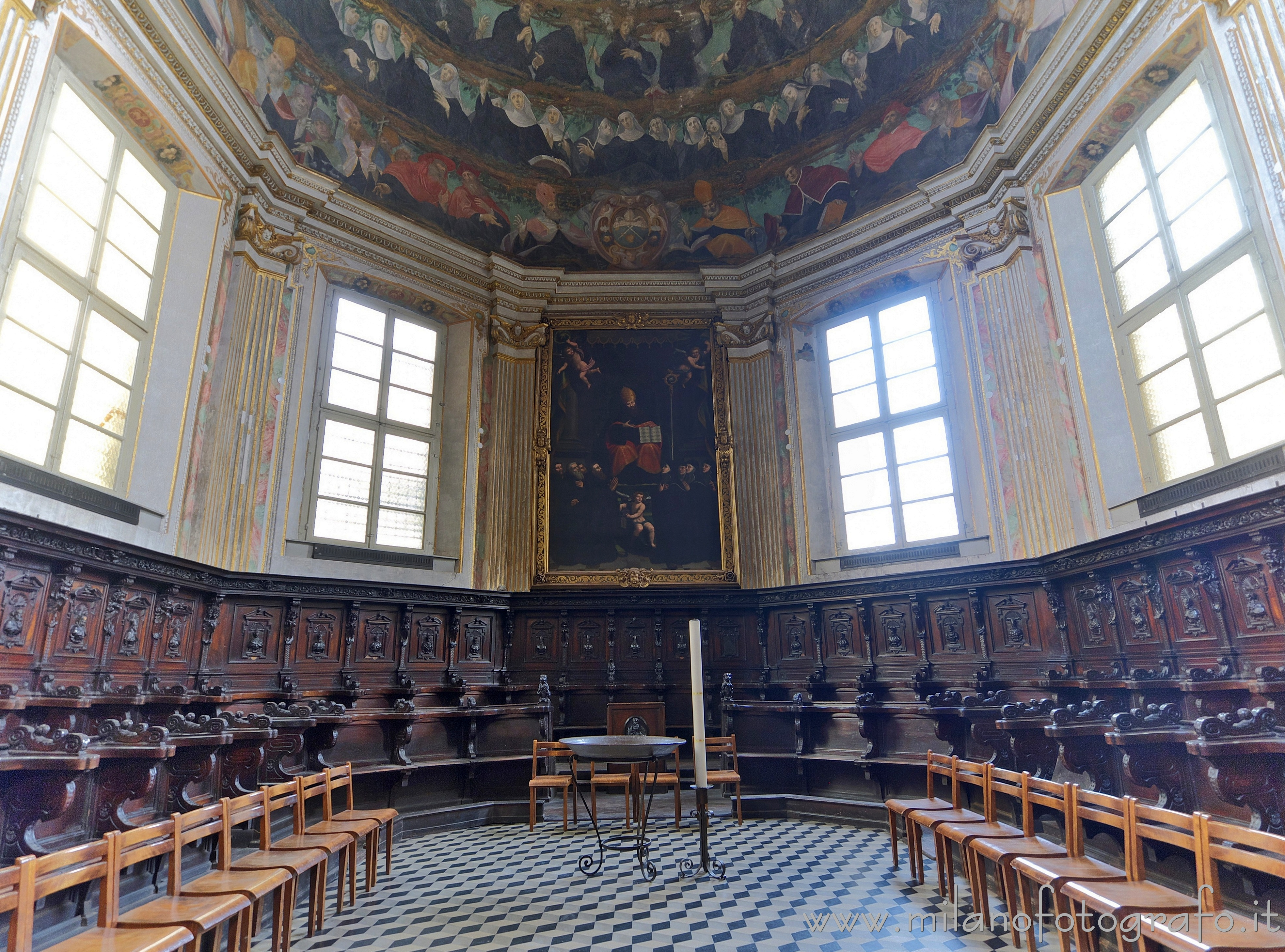 Milan (Italy) - Choir of the Basilica of San Marco - Full resolution picture